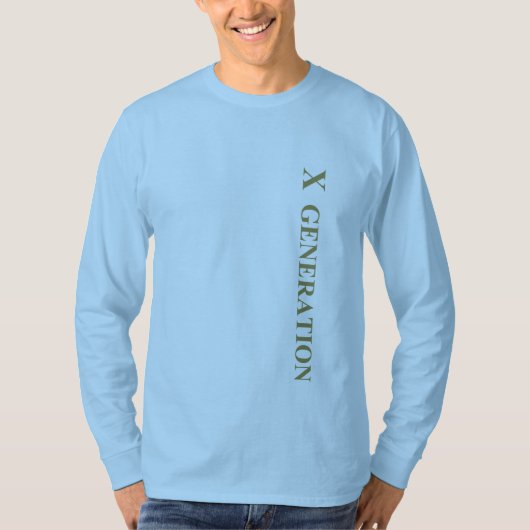 T-shirt X génération à manches longues (Devant)