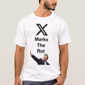 T-shirt X Marks The Rot Anti-Musk Shirt (Devant)