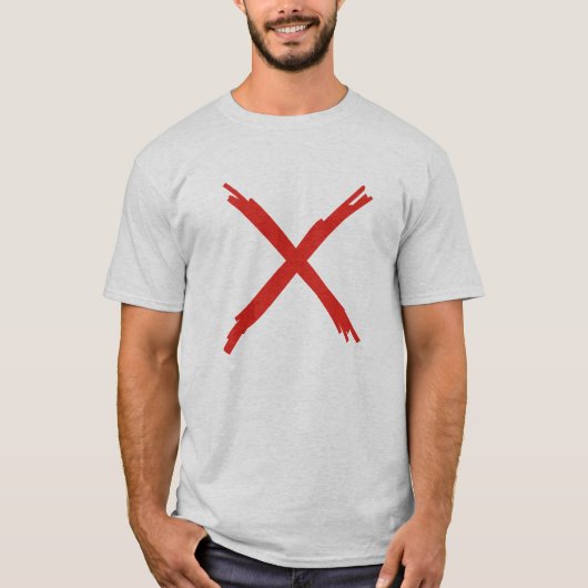 T-shirt X marque le point (Devant)
