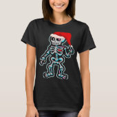 T-shirt X Ray Gingerbread Man Skeleton Nurse Tech Merry Ch (Devant)