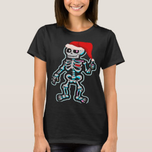 T-shirt X Ray Gingerbread Man Skeleton Nurse Tech Merry Ch