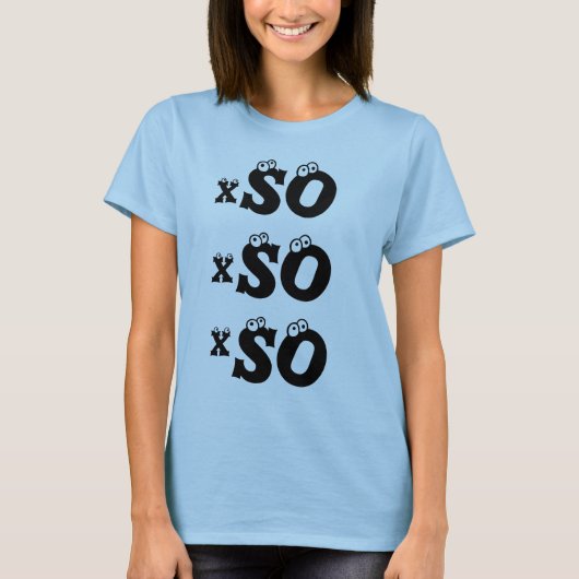 T-SHIRT X-S-O-BLACK MODERNE (Devant)