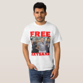T-shirt Xaysana libre (Devant entier)