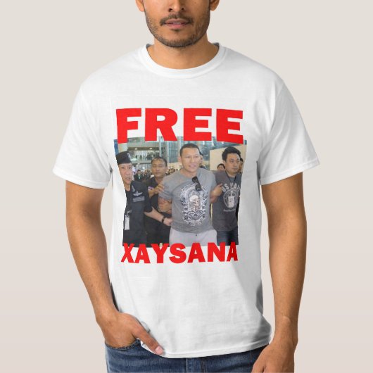 T-shirt Xaysana libre (Devant)