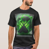 T-shirt Xbox : Propulsé par Neon (Devant)