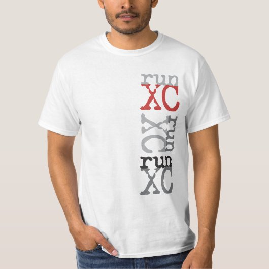 T-shirt XC géré par les pays croisés (Devant)
