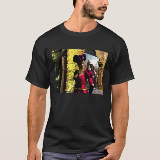 T-SHIRT XENIA EXPLOSE L'ORBITRE D'HYPERION (Devant)
