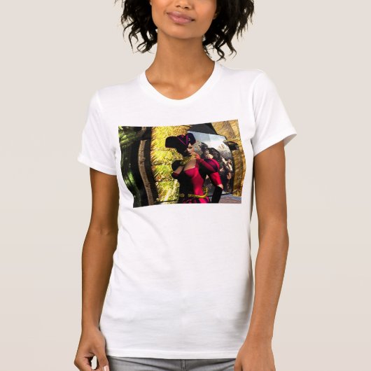 T-SHIRT XENIA EXPLOSE L'ORBITRE D'HYPERION (Devant)