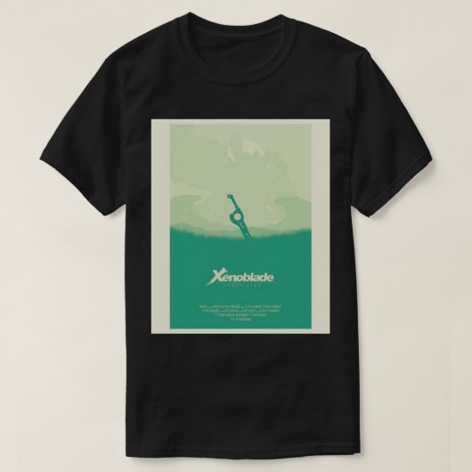 T-shirt Xenoblade Xenoblade Xenoblade Xenoblade Xenoblade (Design devant)