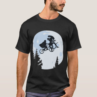 T-shirt Xenomorph ET famille rétro vintage