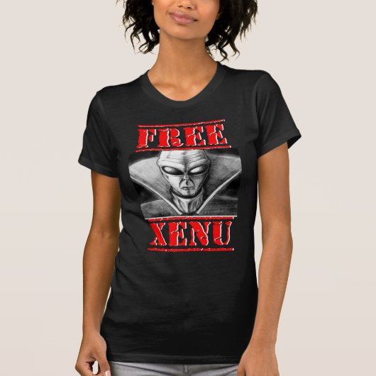 T-shirt Xenu libre (Devant)