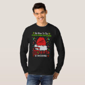 T-shirt Xmas Be Nice To The Neonatal Nurse Practitioner Ch (Devant entier)