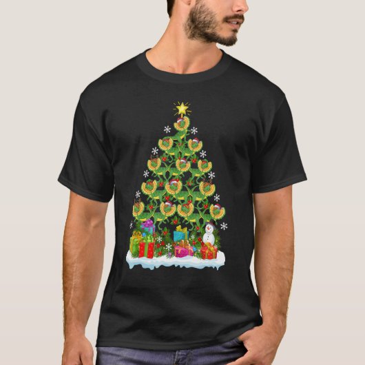 T-shirt Xmas Holiday Santa Dilophosaurus Dinosaur Christma (Devant)