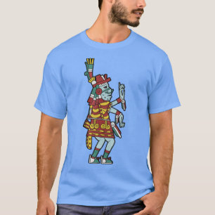 T-shirt Xochiquetzal déesse aztèque Nahuatl Maya Inca Tolt