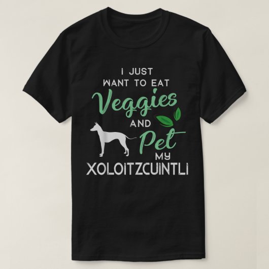 T-shirt Xoloitzcuintli (Design devant)
