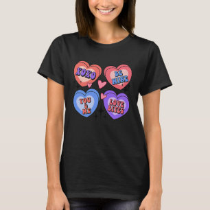 T-shirt XOXO Be Mine Valentine Retro Enseignant Valentines