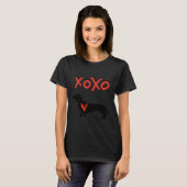 T-shirt Xoxo Dachshund (Devant entier)