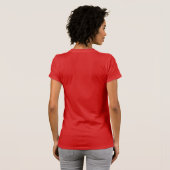 T-shirt Xoxo Fun Valentine's Day Pregnancy Faire-part  (Dos entier)