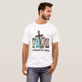 T-shirt XOXO Les Lettres D'Amour Originales (Devant entier)