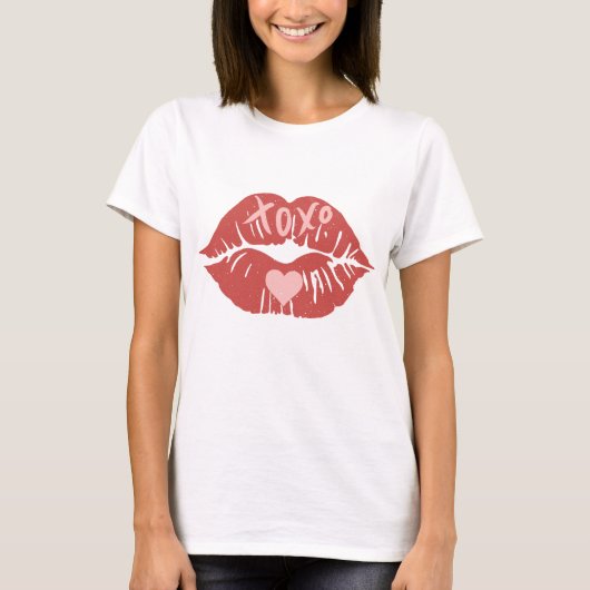 T-shirt XOXO Lips Saint Valentin (Devant)