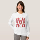 T-shirt XOXO Saint-Valentin (Devant entier)