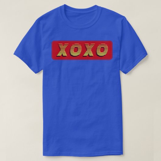 T-shirt XOXO Texte (Design devant)