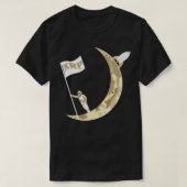 T-shirt XRP À La Lune Écrasez XRP Astronaut Crypto (Design devant)