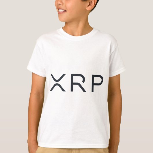 T-shirt XRP Coin Onduler Cryptomonnaie Wallet HODLer À La (Devant)