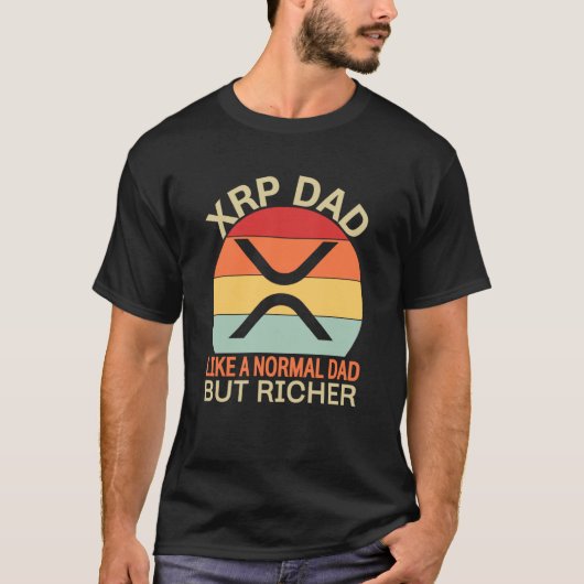 T-shirt XRP Dad Crypto Merchandise Definition (Devant)
