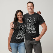 T-shirt XRP I Told You So Astronaut Crypto golfoutf (Unisexe)