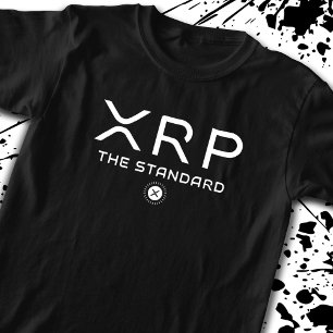 T-shirt XRP La crypto-monnaie de mème de citation standard