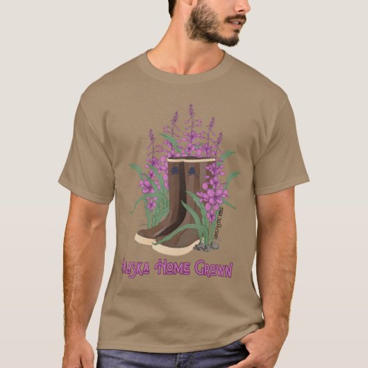 T-shirt xtratuf fireAlaska fait maison (Devant)