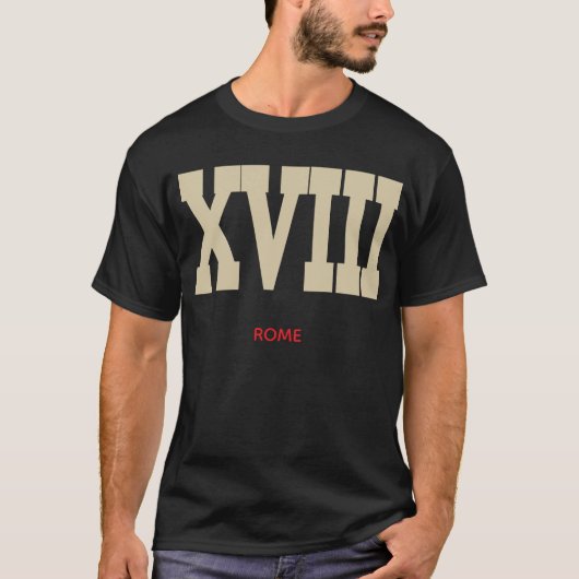 T-SHIRT XVIII (Devant)