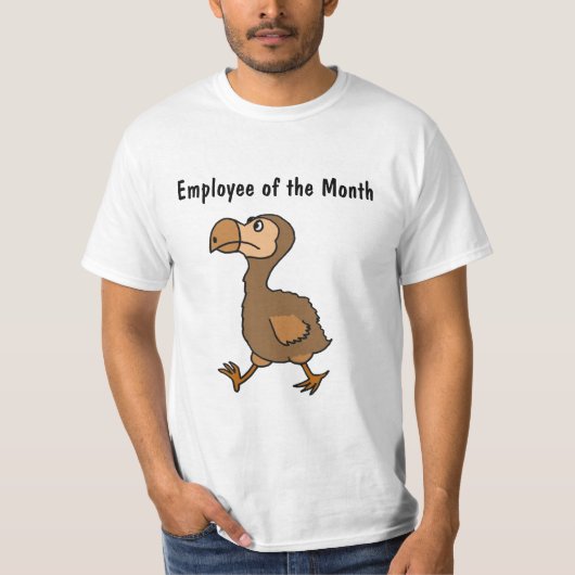 T-shirt XX conception hilare d'oiseau de dronte (Devant)