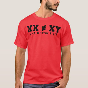 T-shirt XX XY Athlétisme Genre Fitness Son Bon Sens Fille