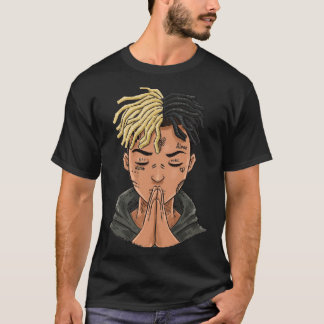 T-shirt XXXTentation draw cartoon RIP legend Rap Premium g