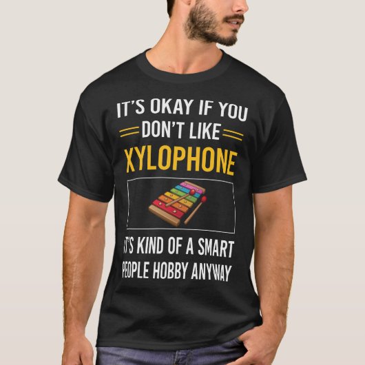 T-shirt Xylophone Smart People (Devant)