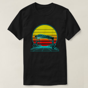 T-shirt Xylophone Sunset Vintage rétro 
