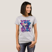 T-Shirt Y2K Bébé Chrome Papillon (Devant entier)