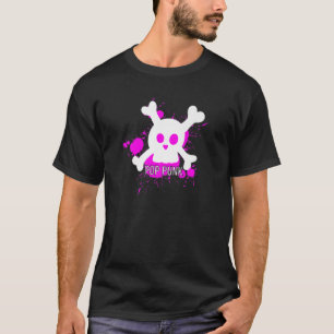 T-shirt Y2K Esthétique Emo Girl 2000S Fashion Pop Punk Sk