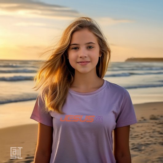 T-shirt Y2K Jesus Spherical Cross Christian Inspirational