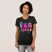 T-shirt Y2K VIBES Teint papillon (Devant entier)