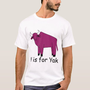 T-shirt Y est pour des yaks