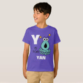 T-shirt Y est pour Yip-Yips | Ajouter Votre Nom (Devant entier)