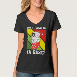 T-shirt Ya Cat de base Cat Citation Ne Touchez pas Moi Fun