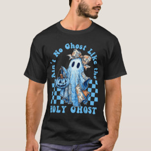 T-shirt Y'a pas de fantôme comme le Saint-Esprit Drôle Coq