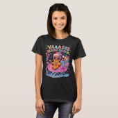 T-shirt Yaas Sleigh Queen Cute Gingerbread Christmas Tee (Devant entier)