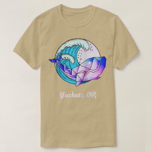 T-shirt Yachat OU peinture japonaise Peinture géométrique (Design devant)