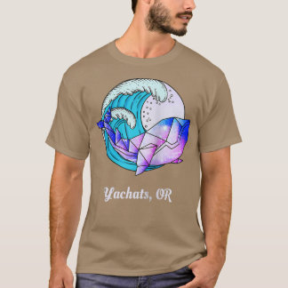 T-shirt Yachat OU peinture japonaise Peinture géométrique 
