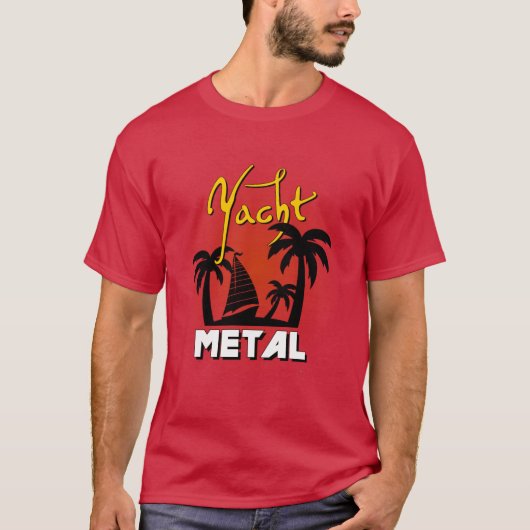 T-shirt Yacht Metal (Devant)